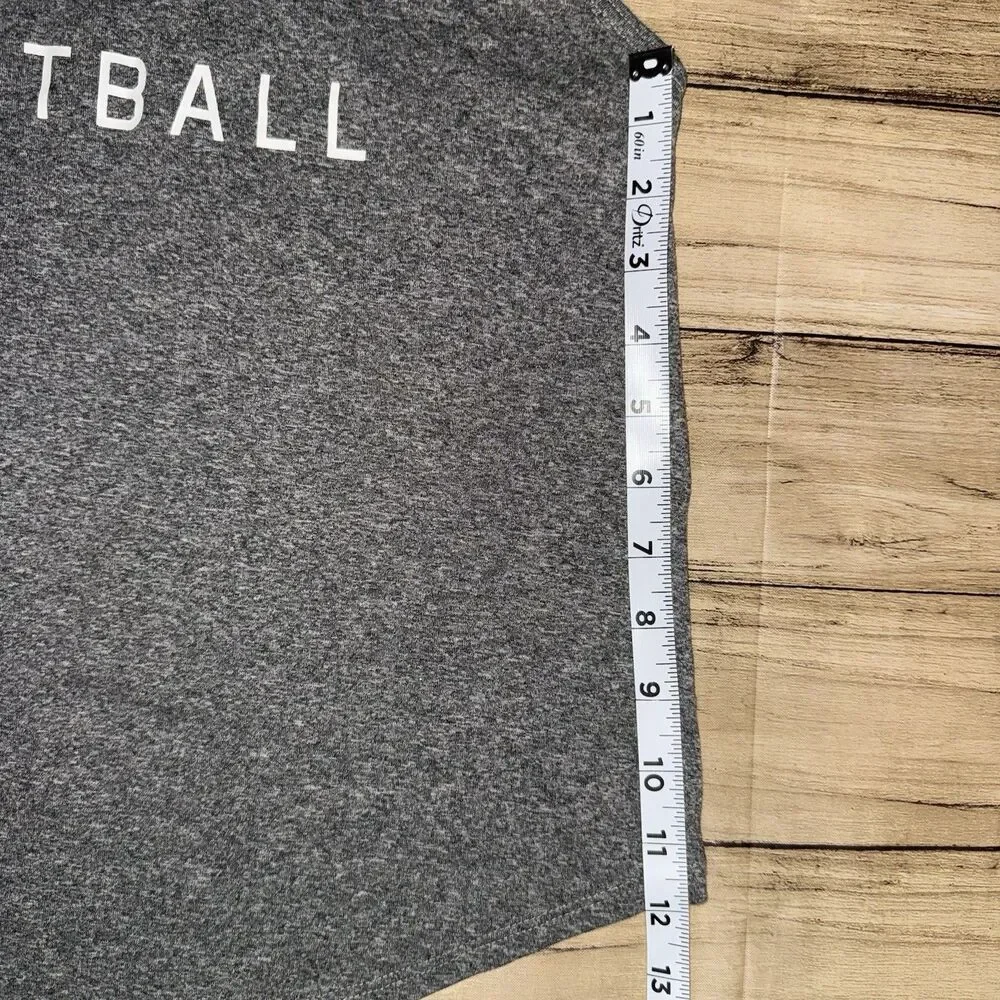 Nike Women’s Legend Softball Dri-Fit Tank Top Size Small Gray Swoosh Logo